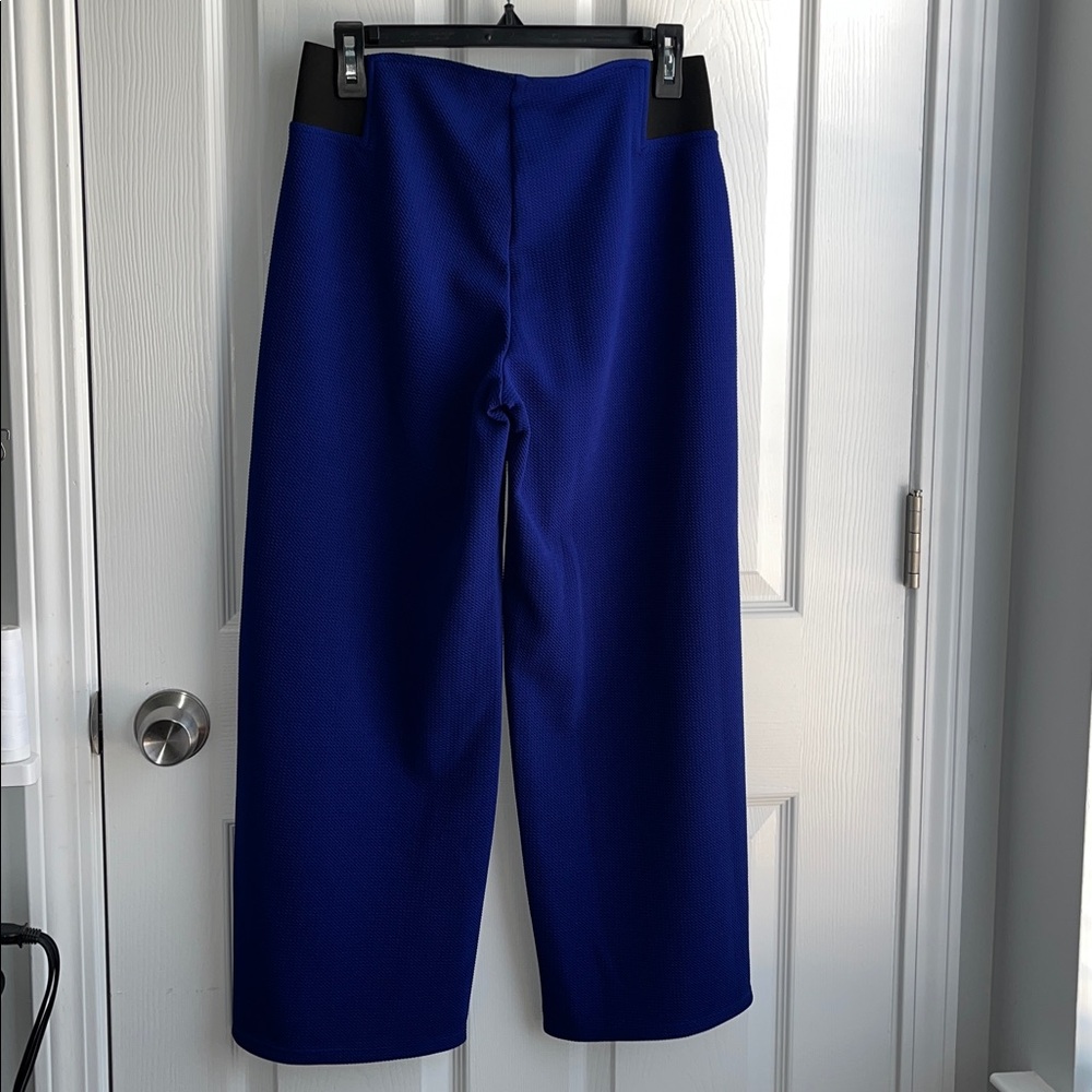 Soho Apparel Royal Blue Wide Leg Pants. Size S - Picture 2 of 6